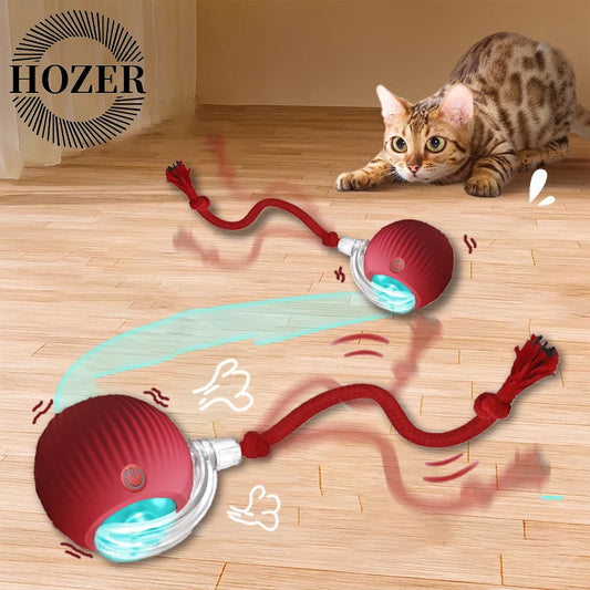 Balle Interactive Électrique pour Chat – Amusement et Stimulation Assurés